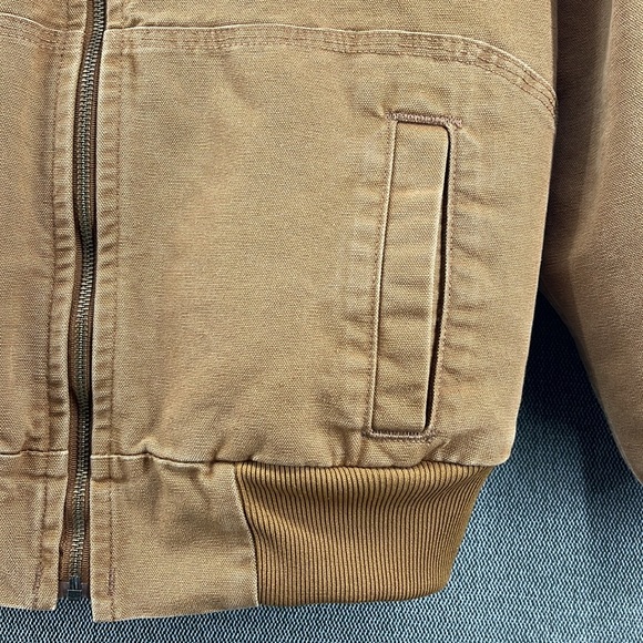 Carhartt Discontinued Sherpa Lined Wildwood Jacket 100815-211 Yellowstone XL - Picture 5 of 15